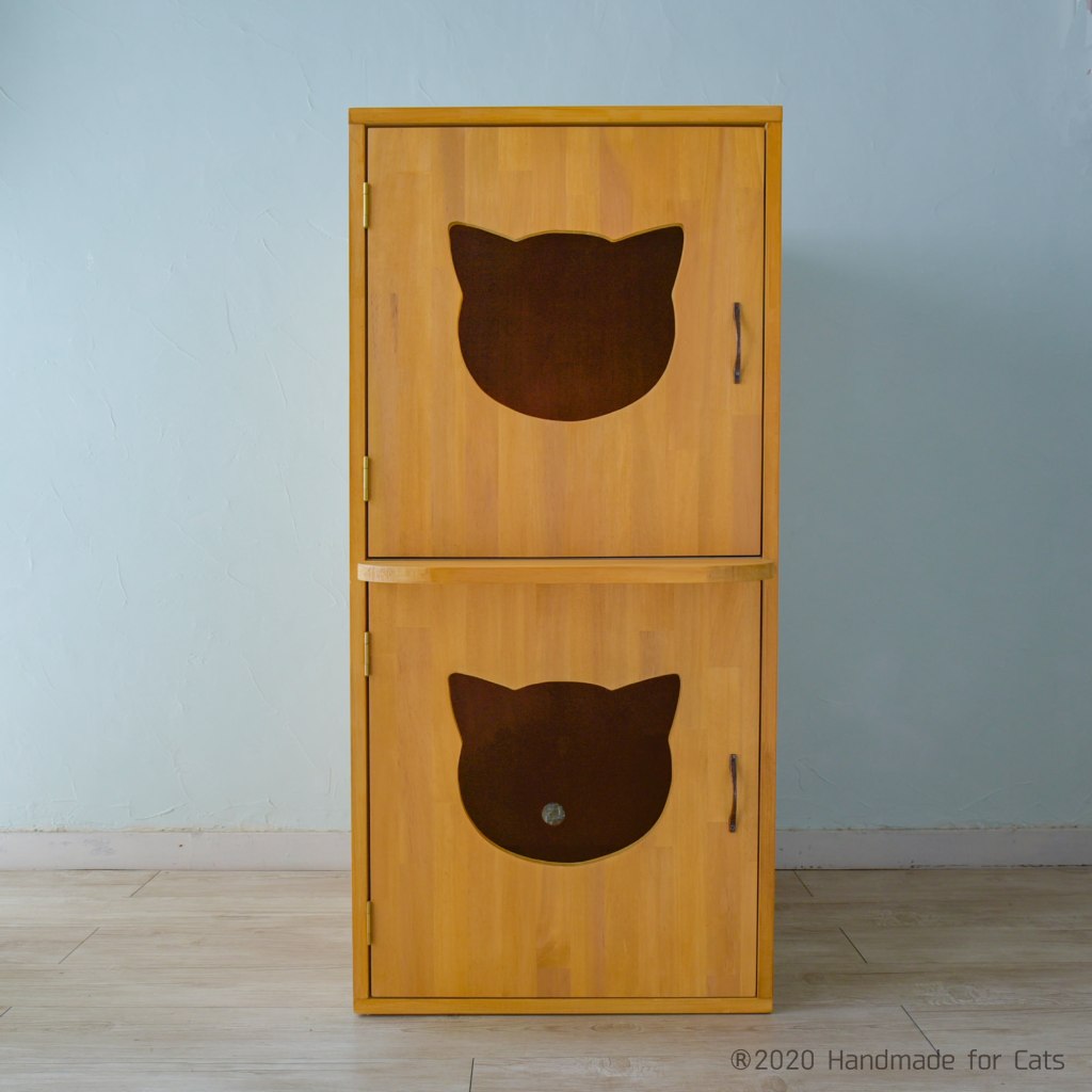 トレッタサイズ2階建猫のトイレカバーハウス旧型