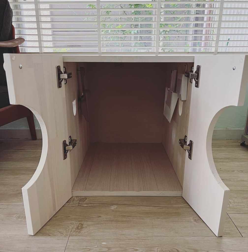 オーダーメイドの猫のトイレカバーハウス