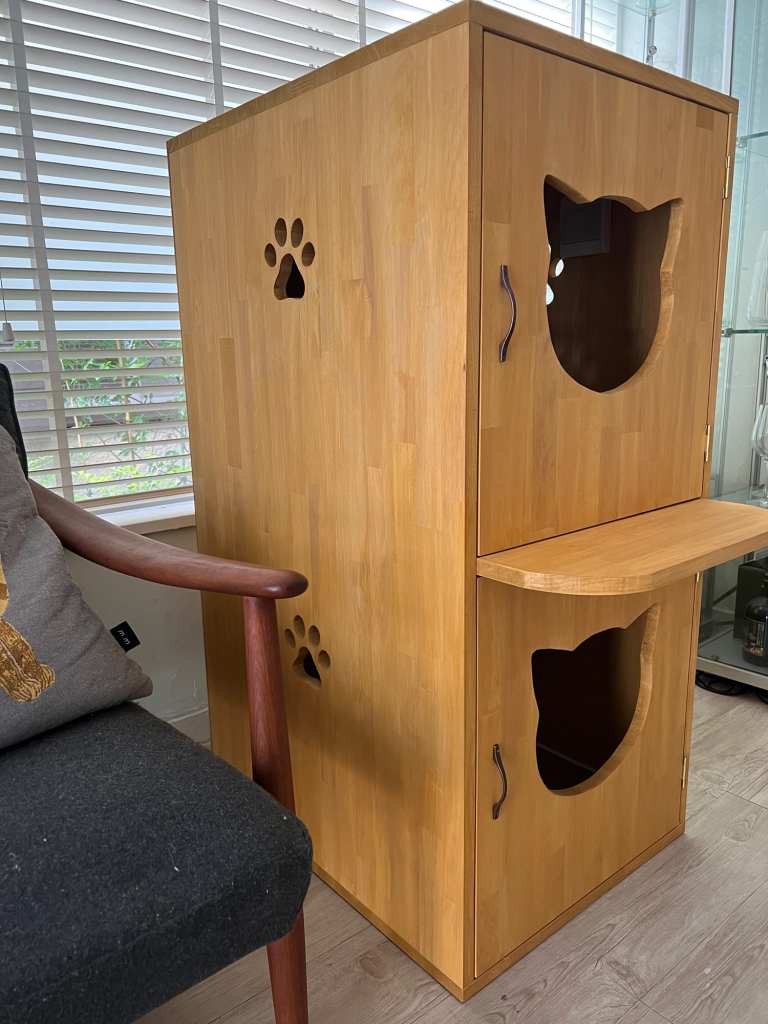 ２階建ての猫のトイレカバーハウス