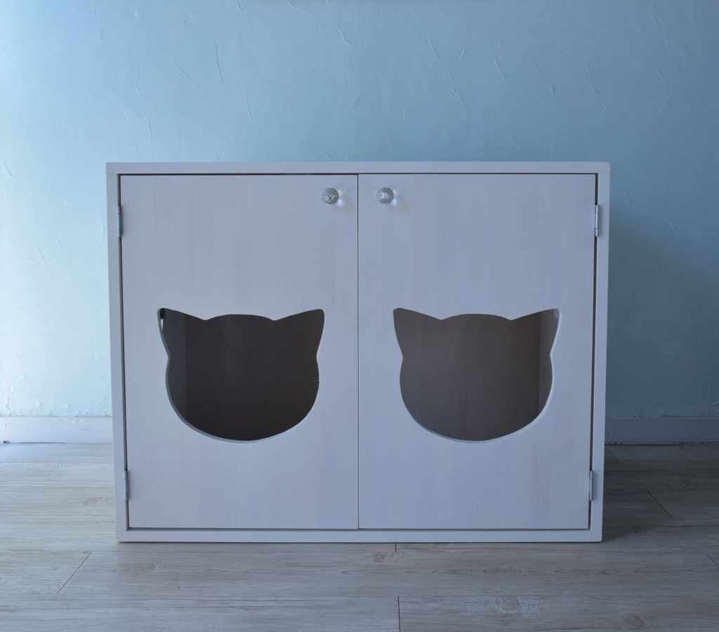 にゃんとも清潔トイレのびのびリラックスに対応した猫のトイレカバーハウス
