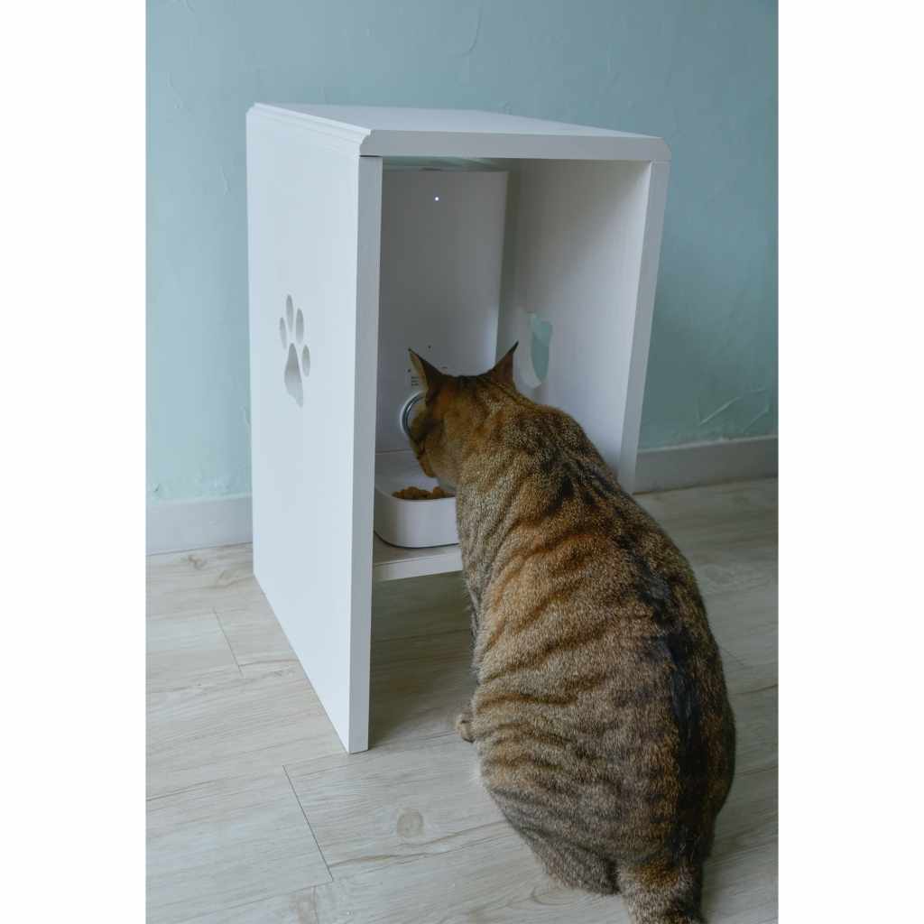 自動給餌器カバーのサイズをリニューアル