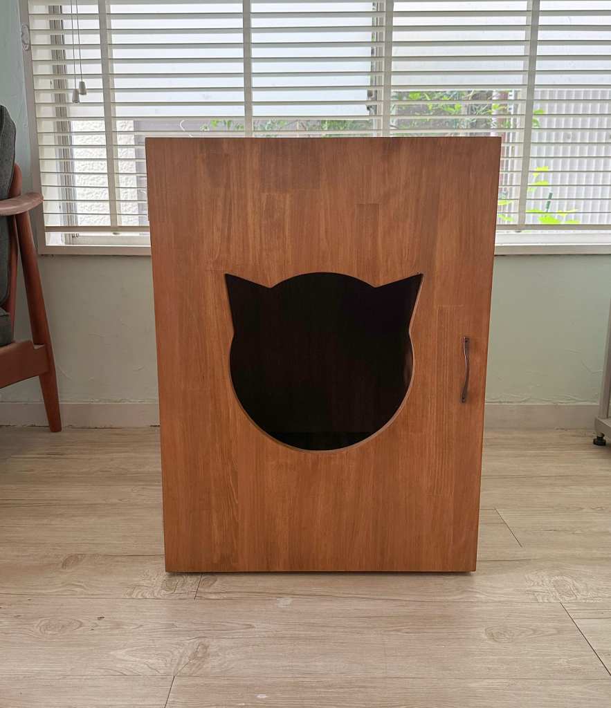 にゃんとも・旧デオトイレサイズの猫のトイレカバーハウス