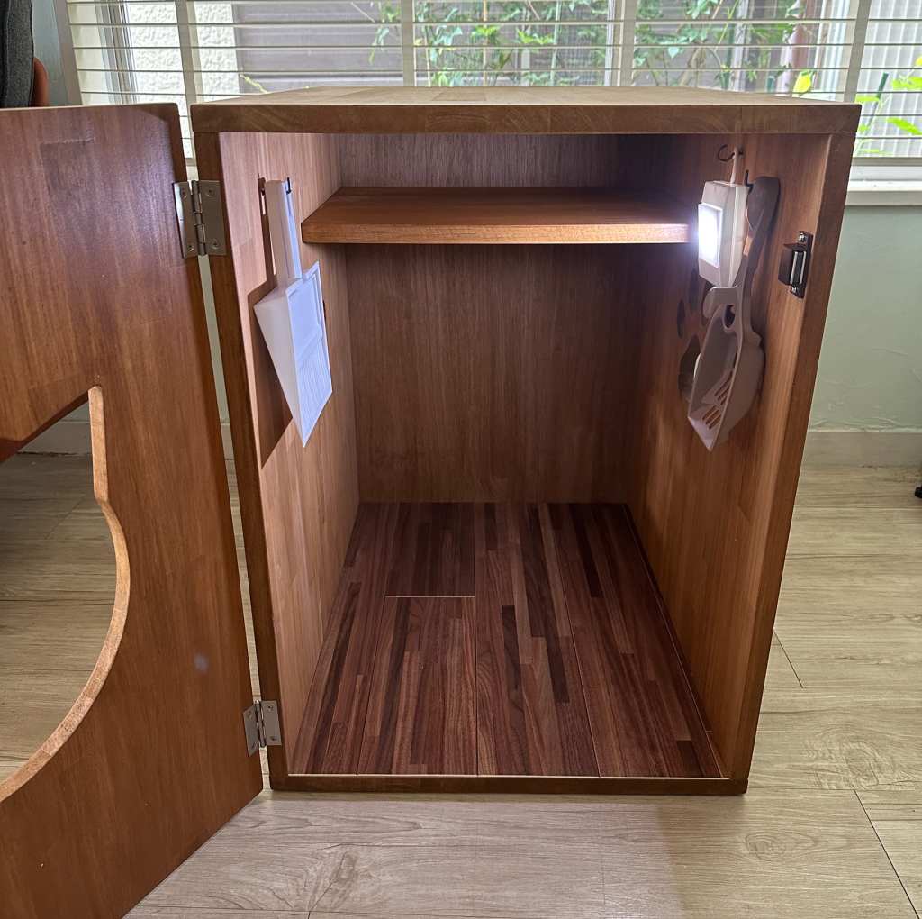 にゃんとも・旧デオトイレサイズの猫のトイレカバーハウス