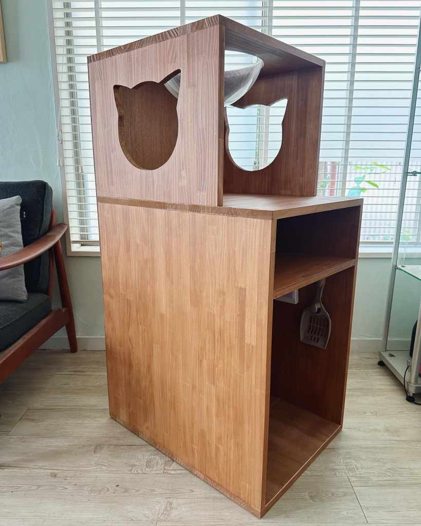 オーダーメイドの猫のトイレカバーハウス