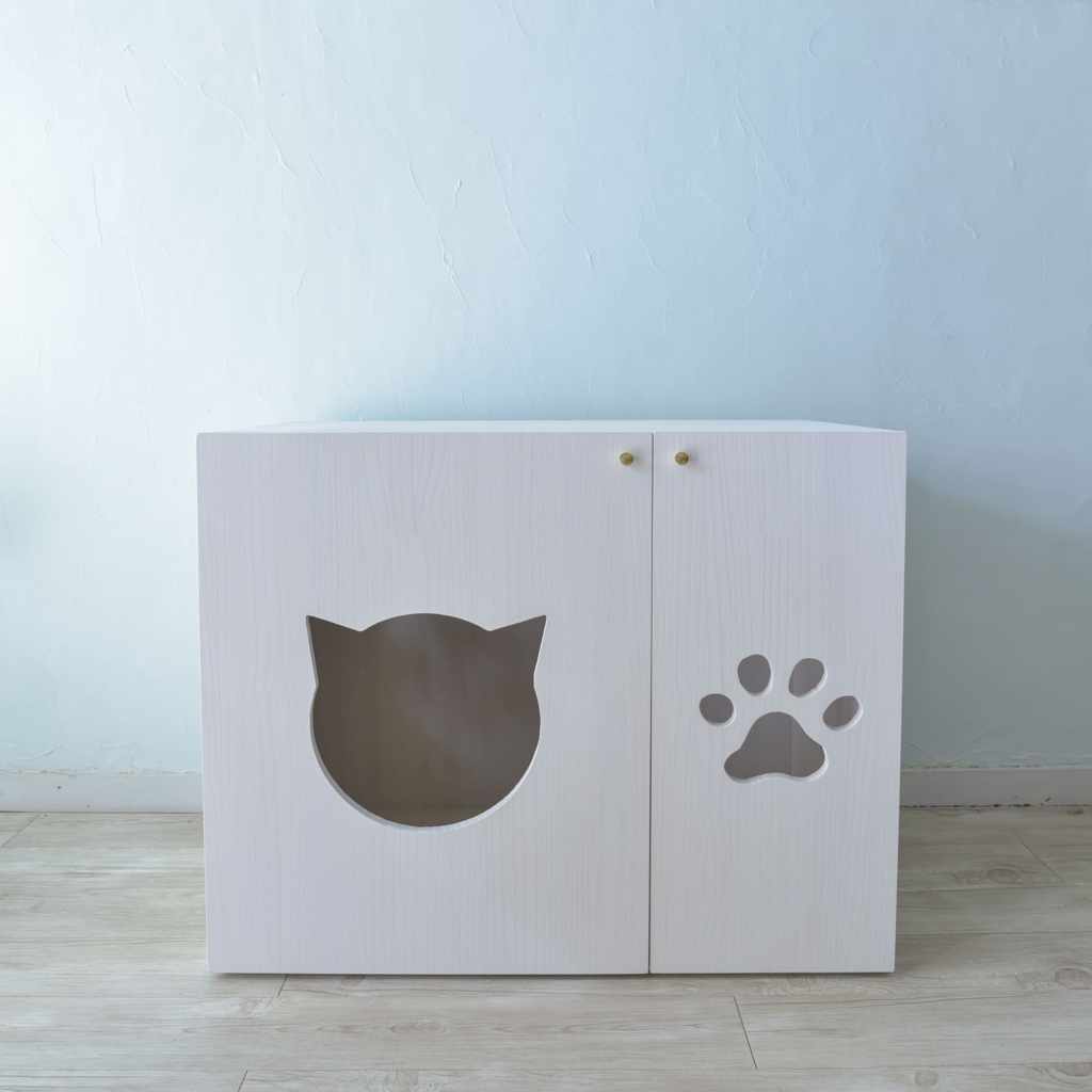 快適ワイドトイレの入り口にピッタリ合う扉