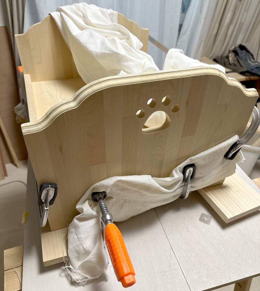 ベットの組み立て