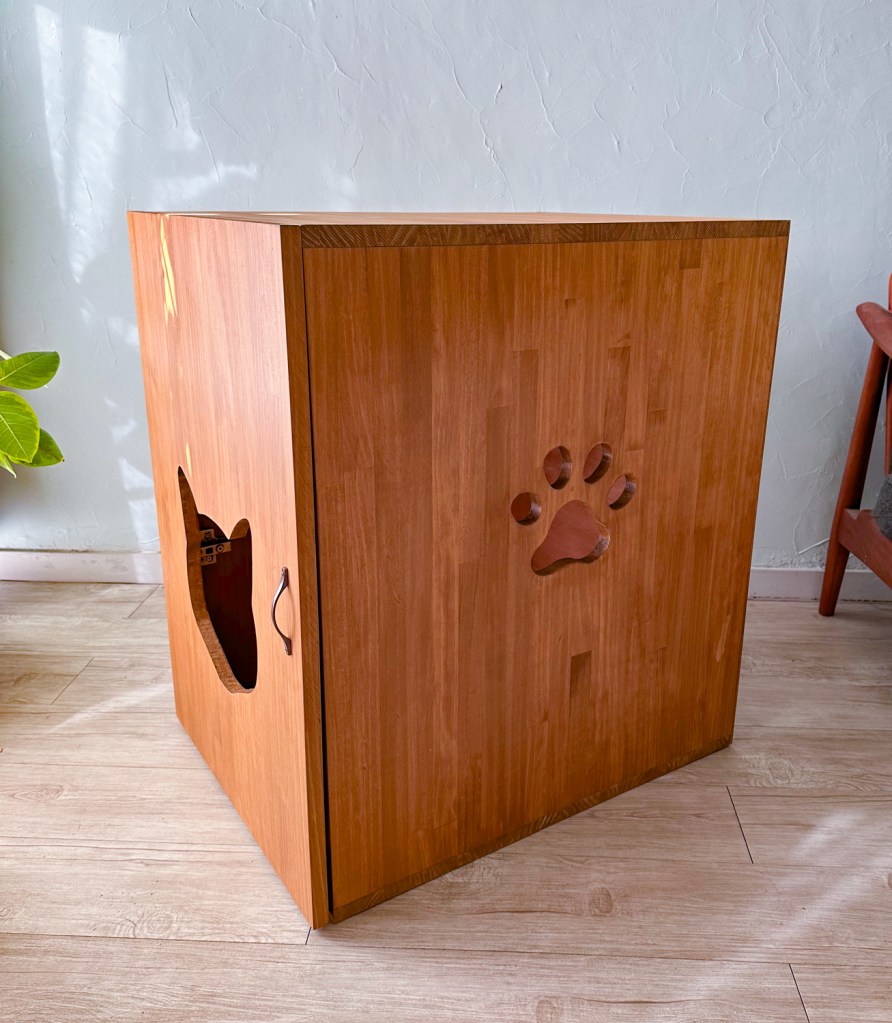 オーダーメイドの猫のトイレカバーハウス