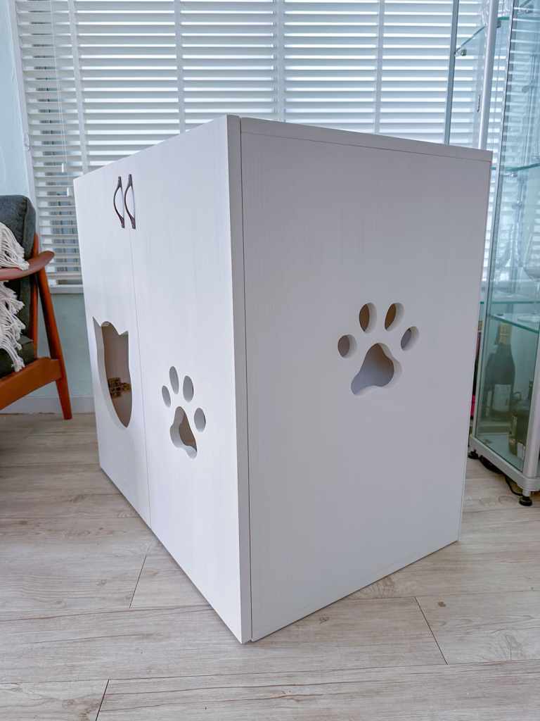 デオトイレ快適ワイド用猫のトイレカバーハウス