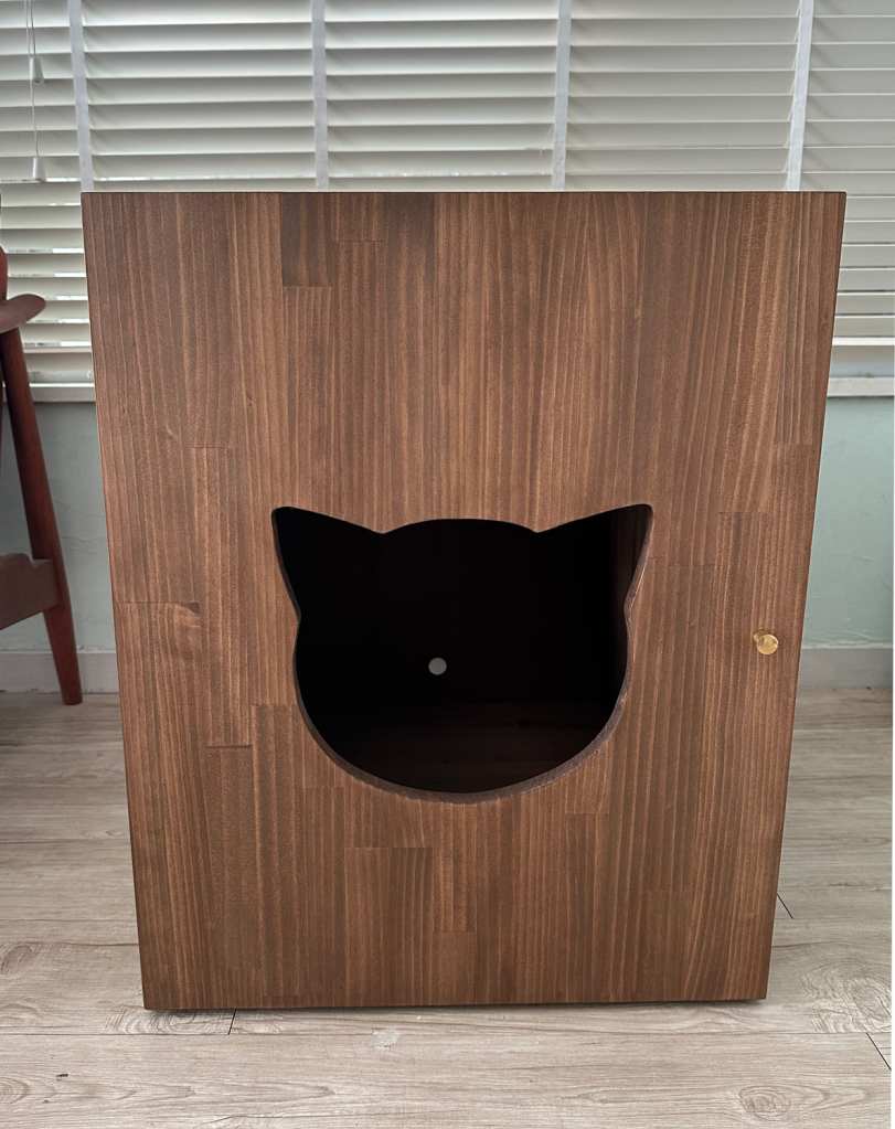 トレッタサイズの猫のトイレカバーハウス