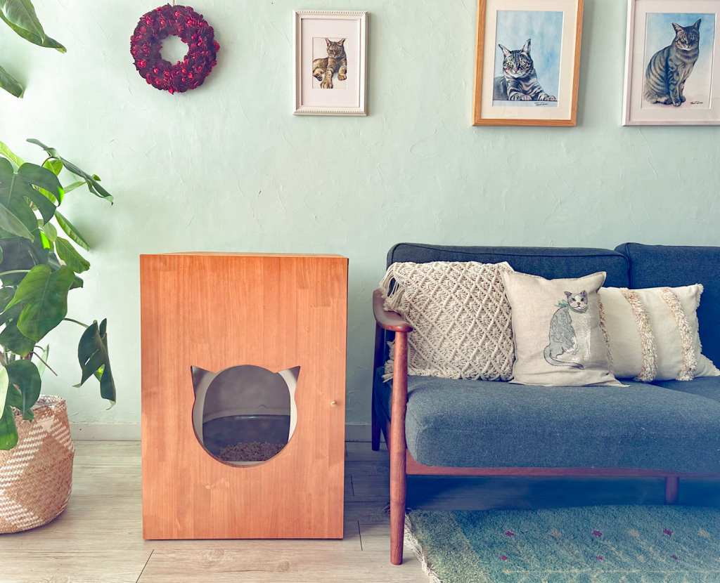 収納付きのデオトイレのトイレカバー