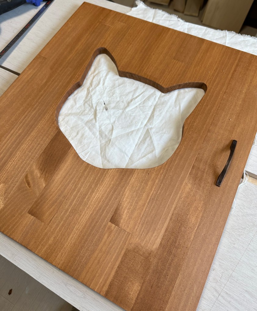 デオトイレサイズの猫のトイレカバーハウスの扉