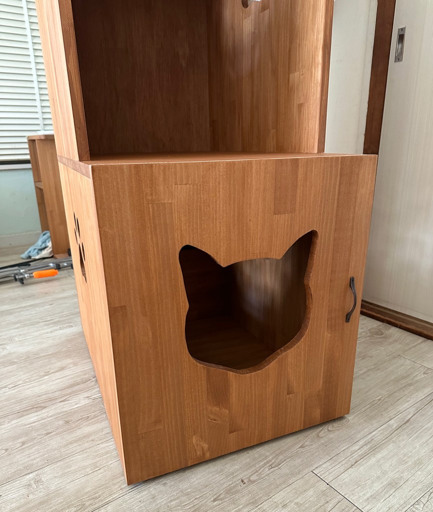 デオトイレサイズの猫のトイレカバーハウス