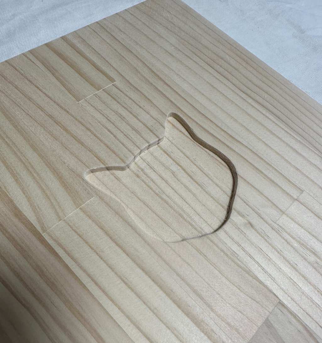 ゴミ箱付き収納棚制作