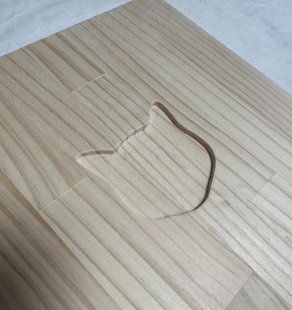 ゴミ箱付き収納棚制作