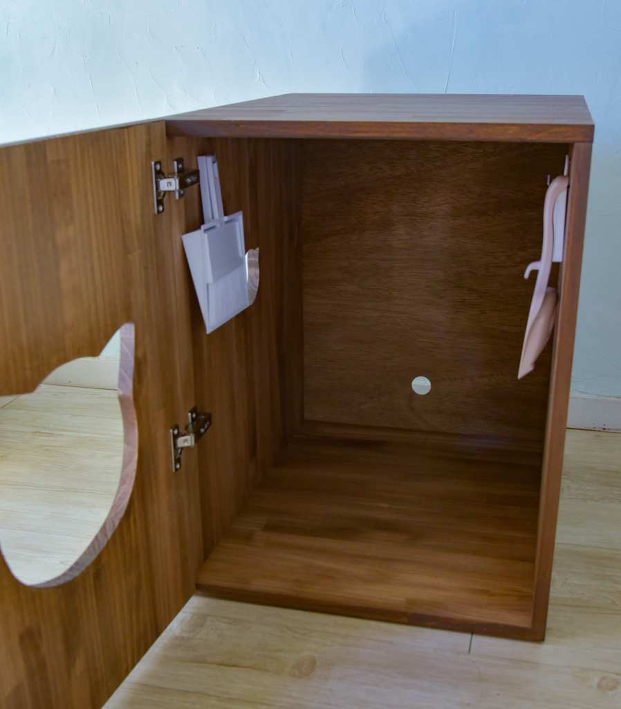 トレッタサイズの猫のトイレカバーハウス