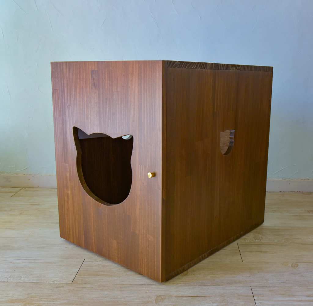 トレッタサイズの猫のトイレカバーハウス