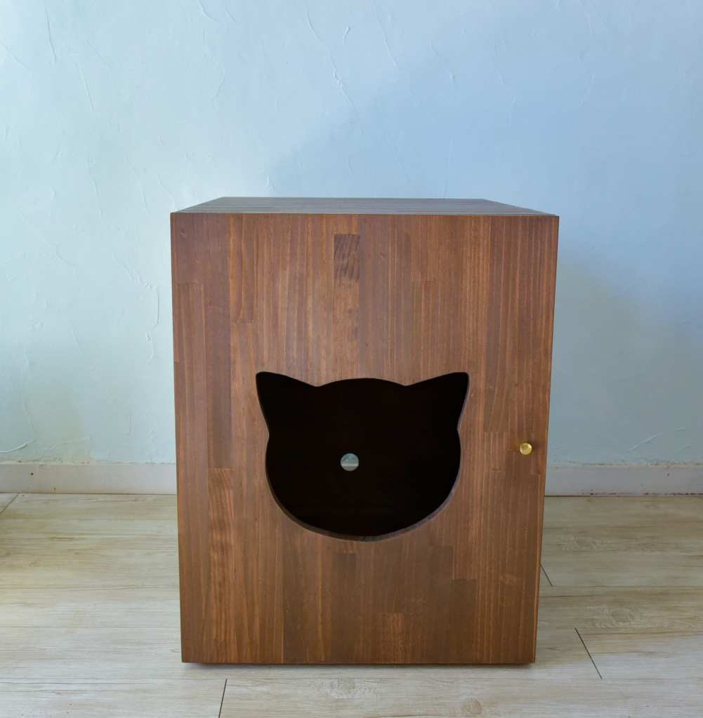 トレッタサイズの猫のトイレカバーハウス