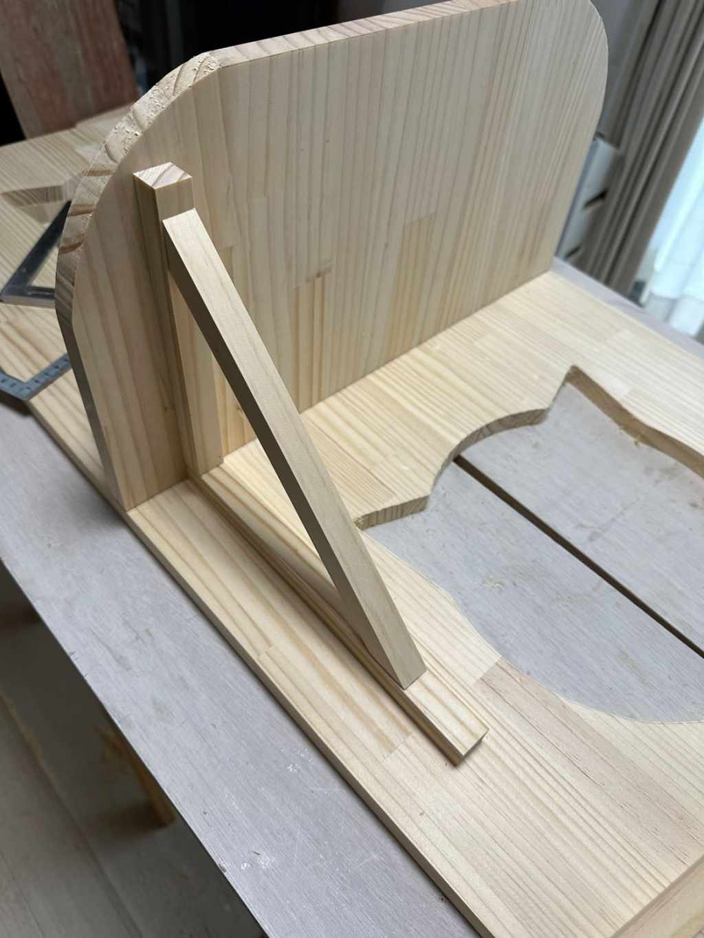 二階建て猫のトイレカバーハウス制作