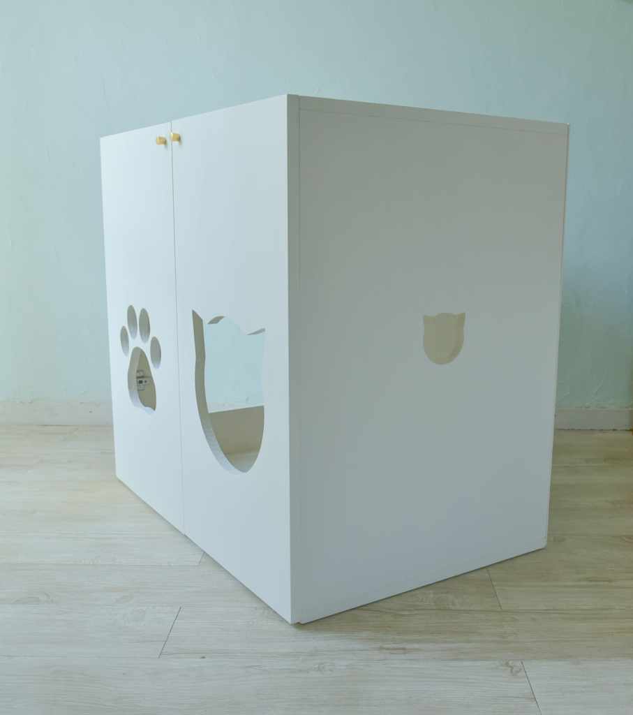 犬猫一緒のトイレカバーハウス
