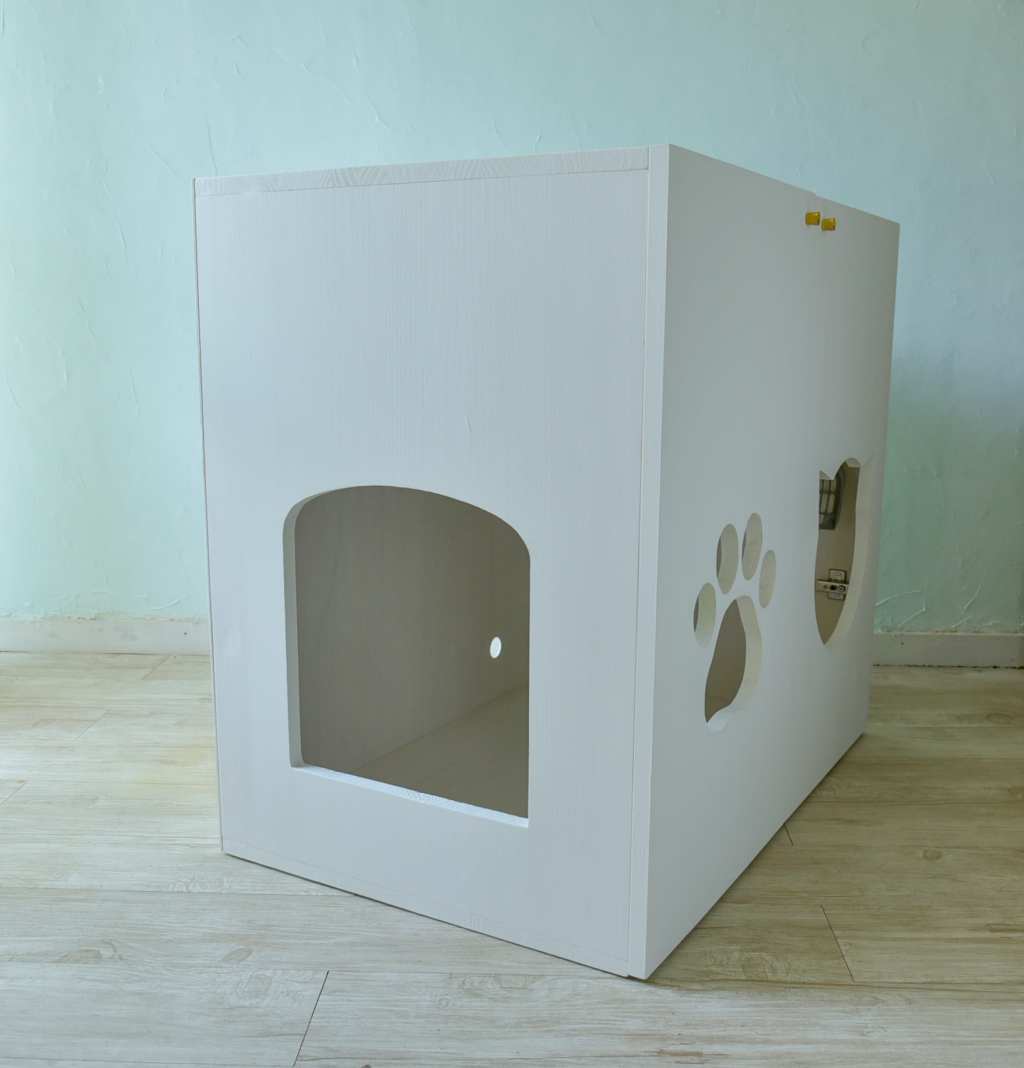 きっとどこにもない犬猫一緒のトイレカバーハウス