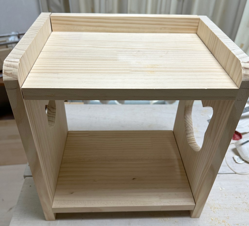 猫のトイレカバーハウスのミニチュア