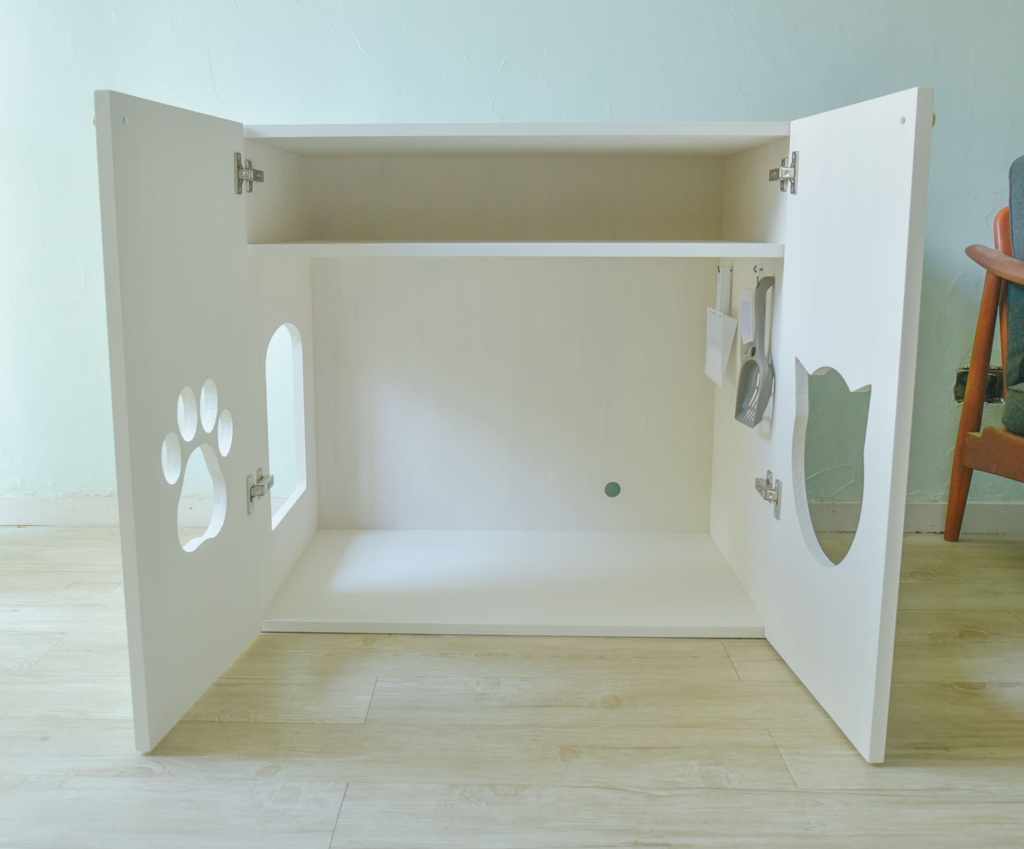 犬猫一緒のトイレカバーハウス
