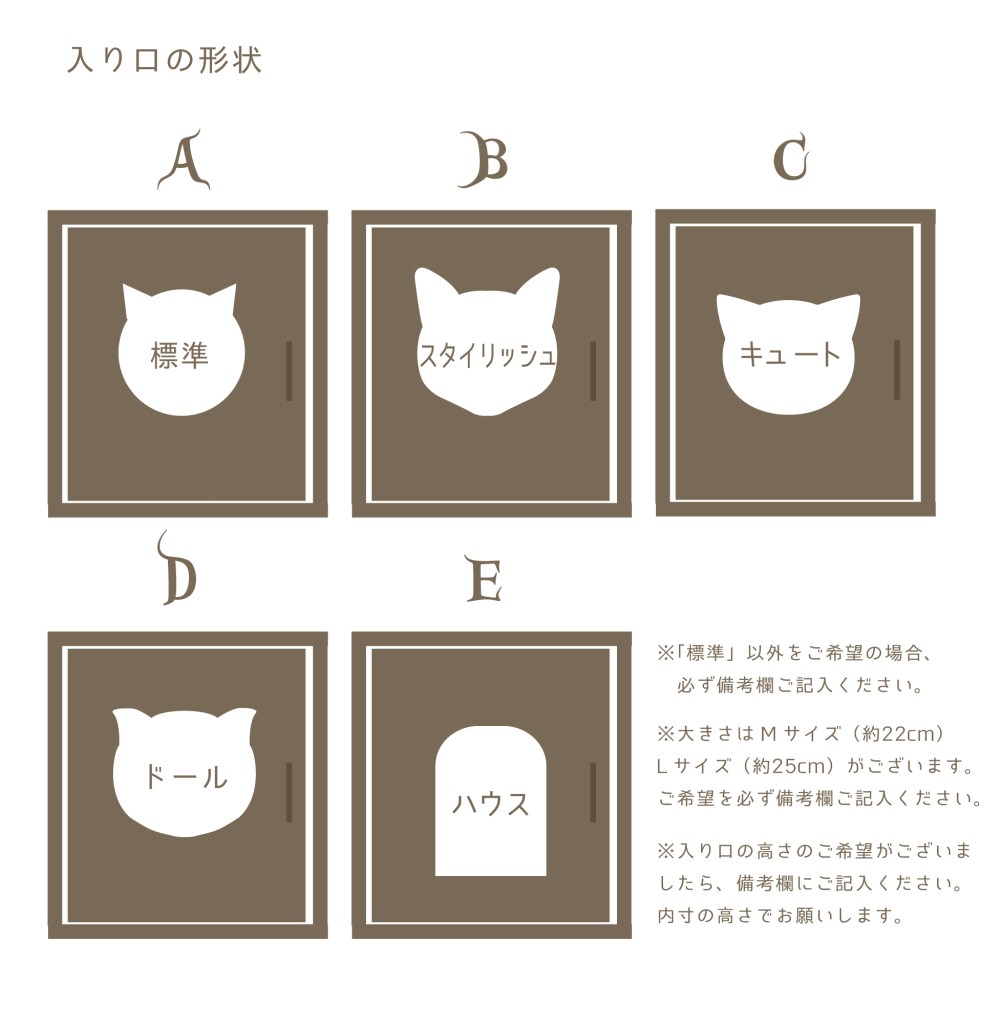 入り口のデザイン