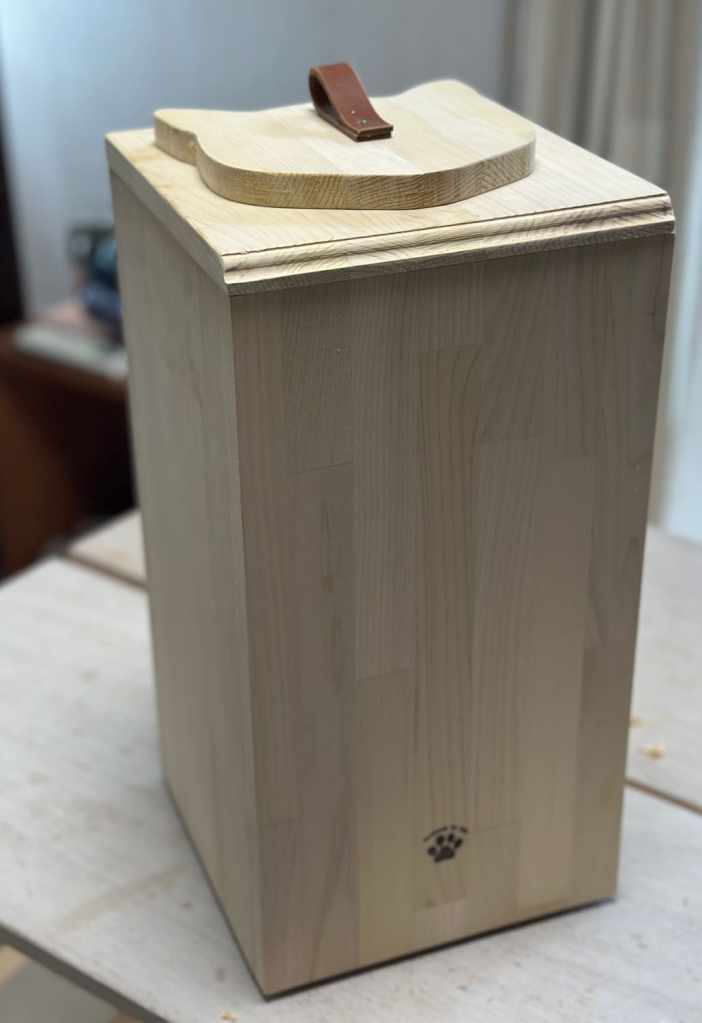 青森ヒバペット用ゴミ箱