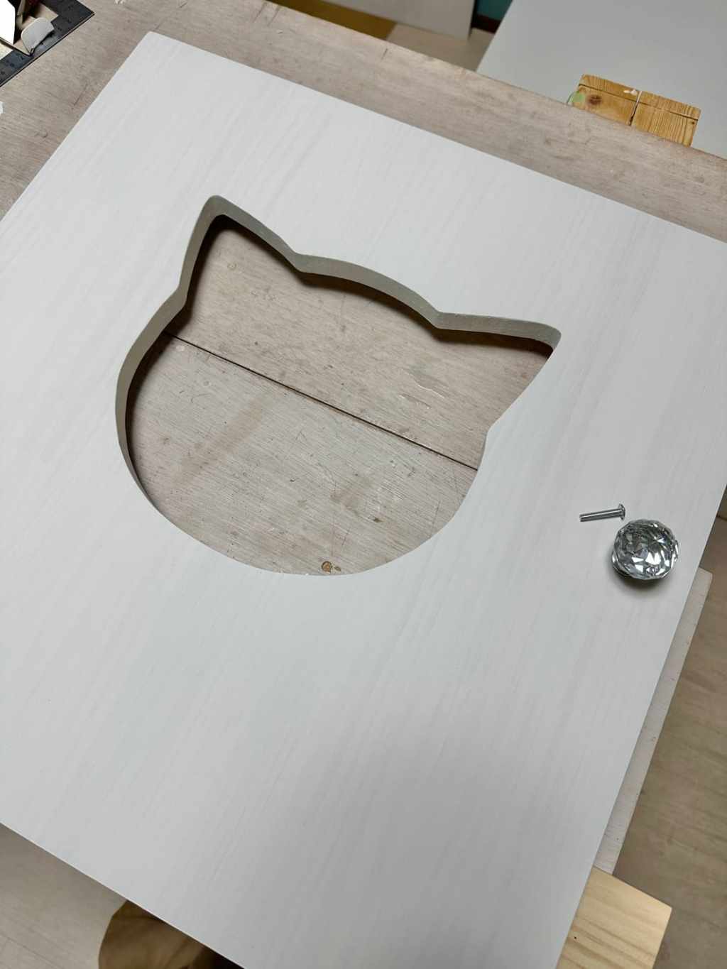 オーダーメイドの猫のトイレカバーハウス