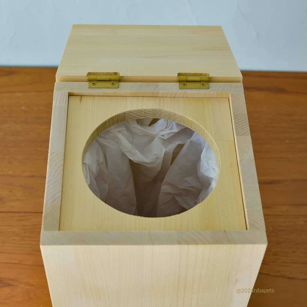 Hiba Pets商品紹介「ペット用ごみ箱」