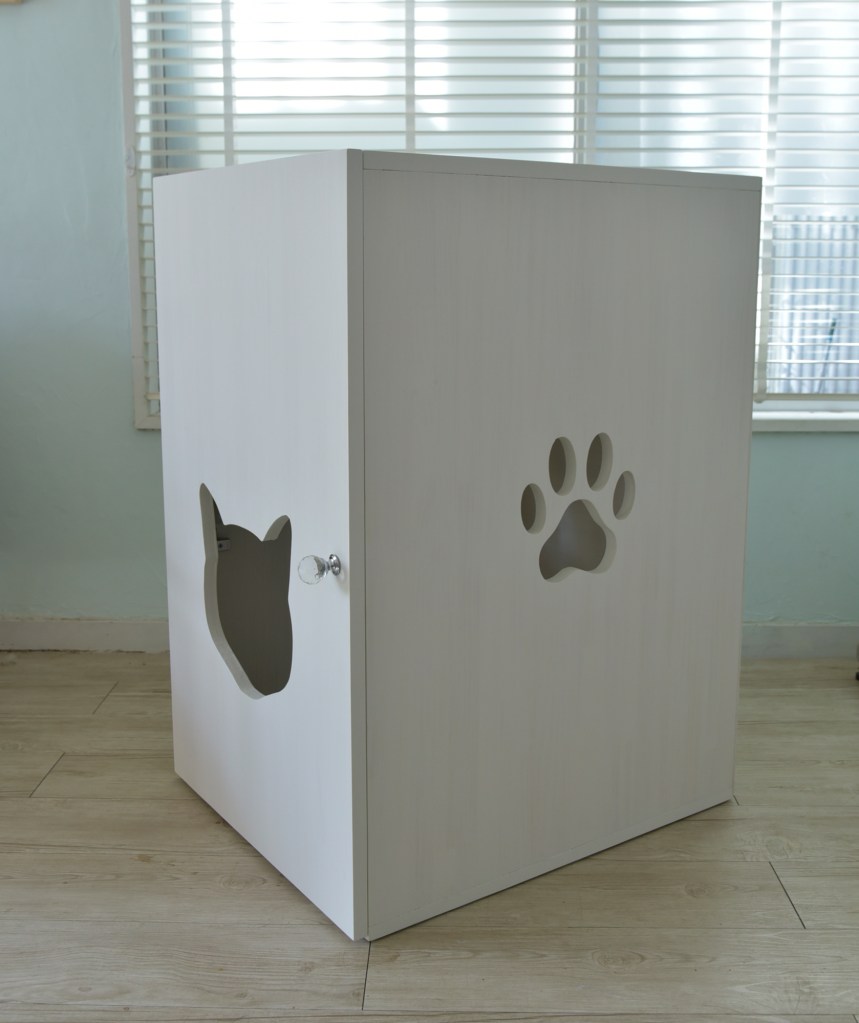 メガトレーライト用の猫のトイレカバーハウス