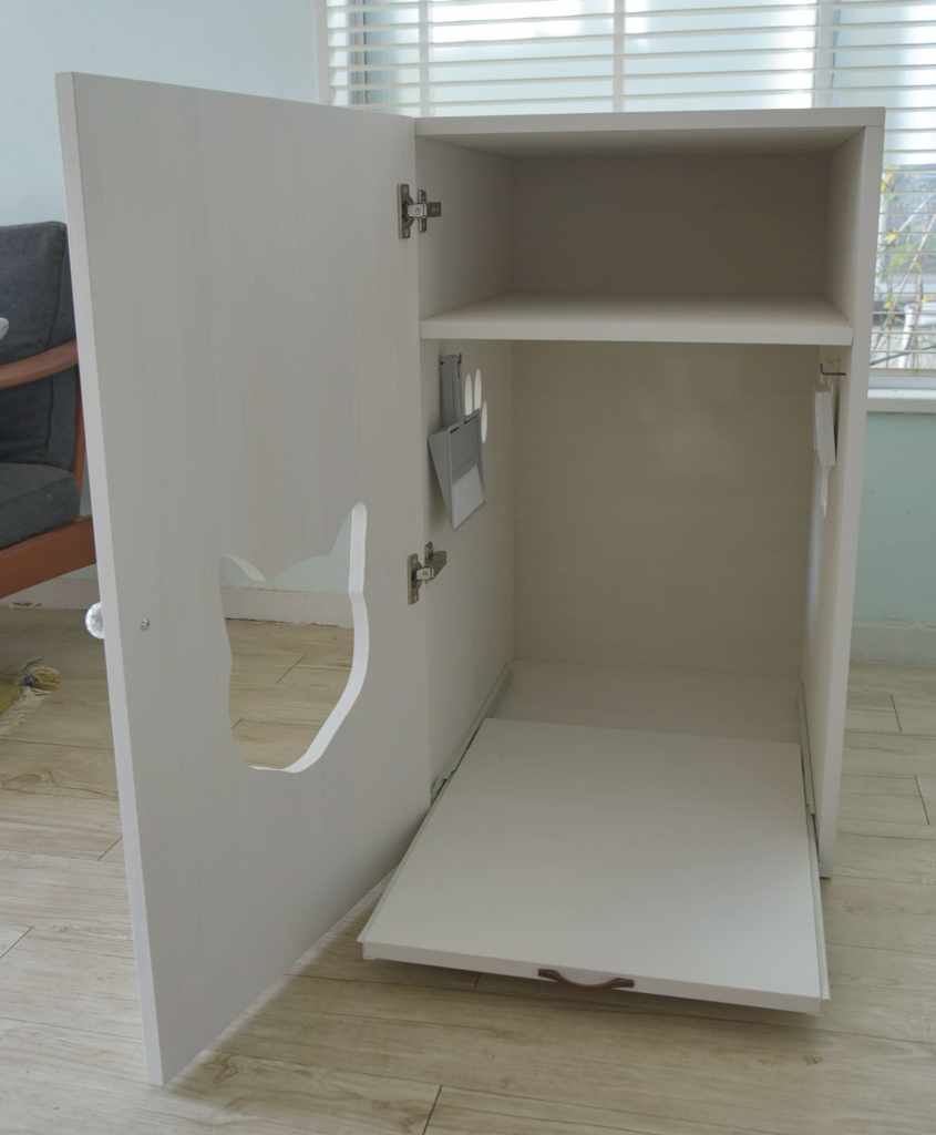 メガトレーライト用の猫のトイレカバーハウス