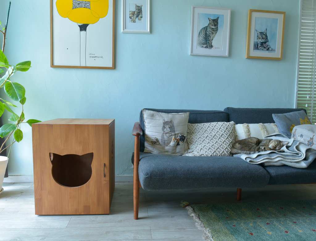 猫のトイレを隠すということ