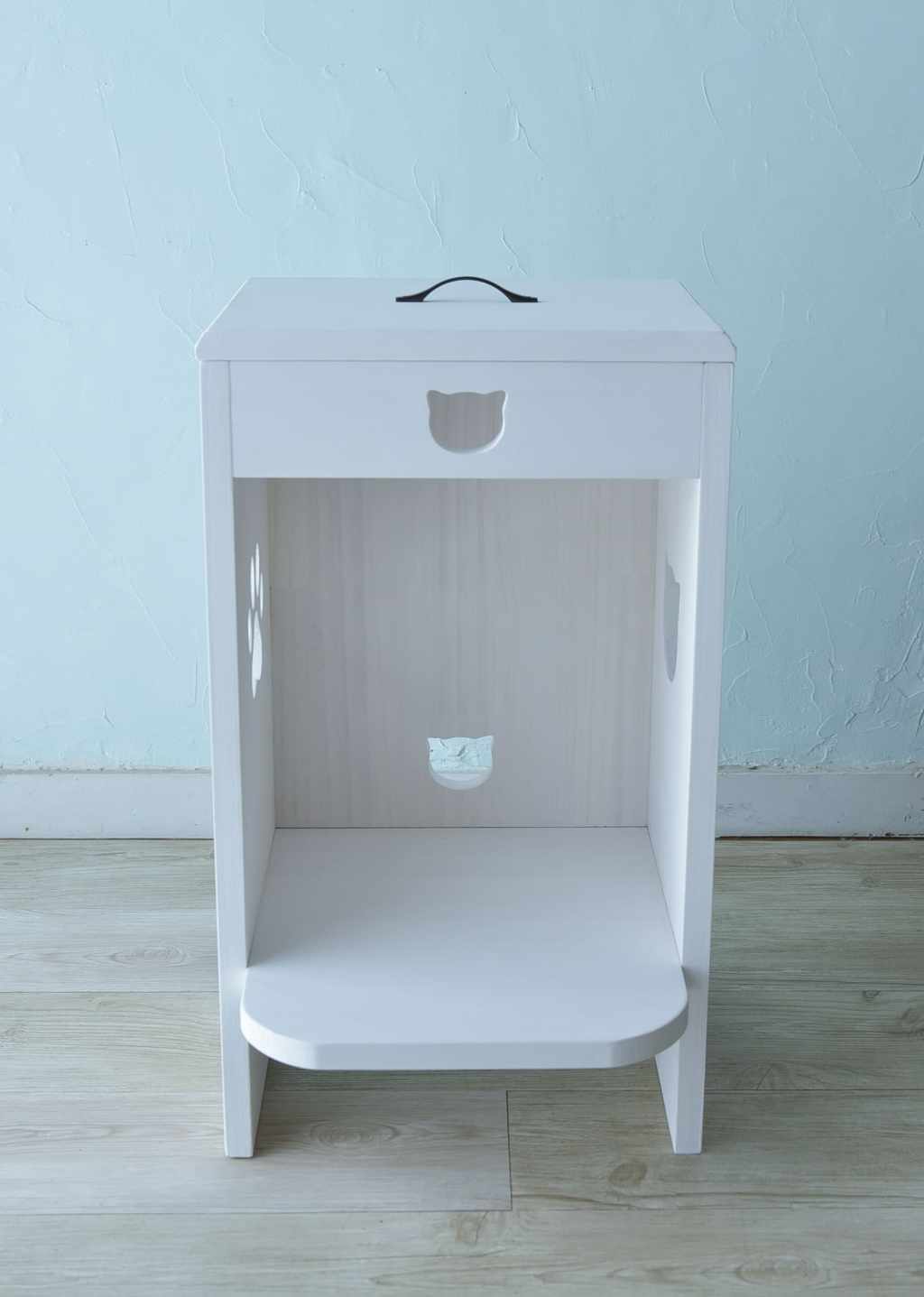 猫用家電を、家具に。自動給餌器カバーで生活感をやさしく包む