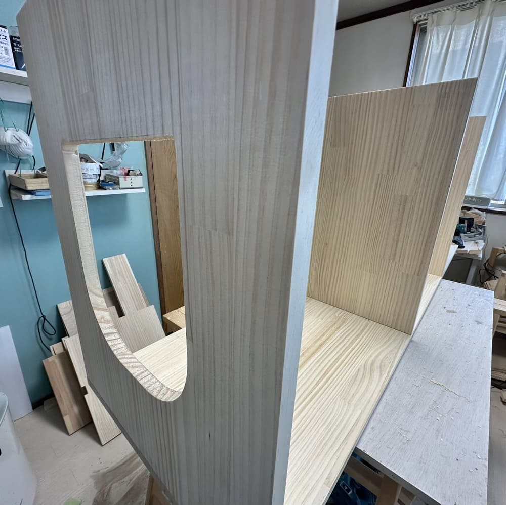 猫のトイレカバーハウス＆テレビボード