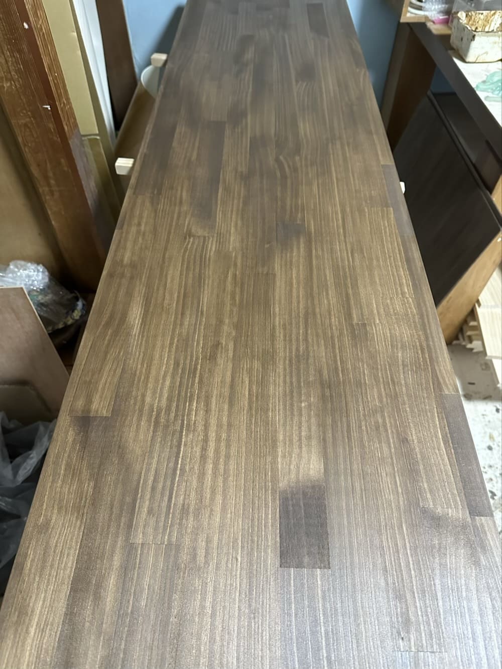 猫トイレ収納×テレビボード制作〜丁寧に早く〜