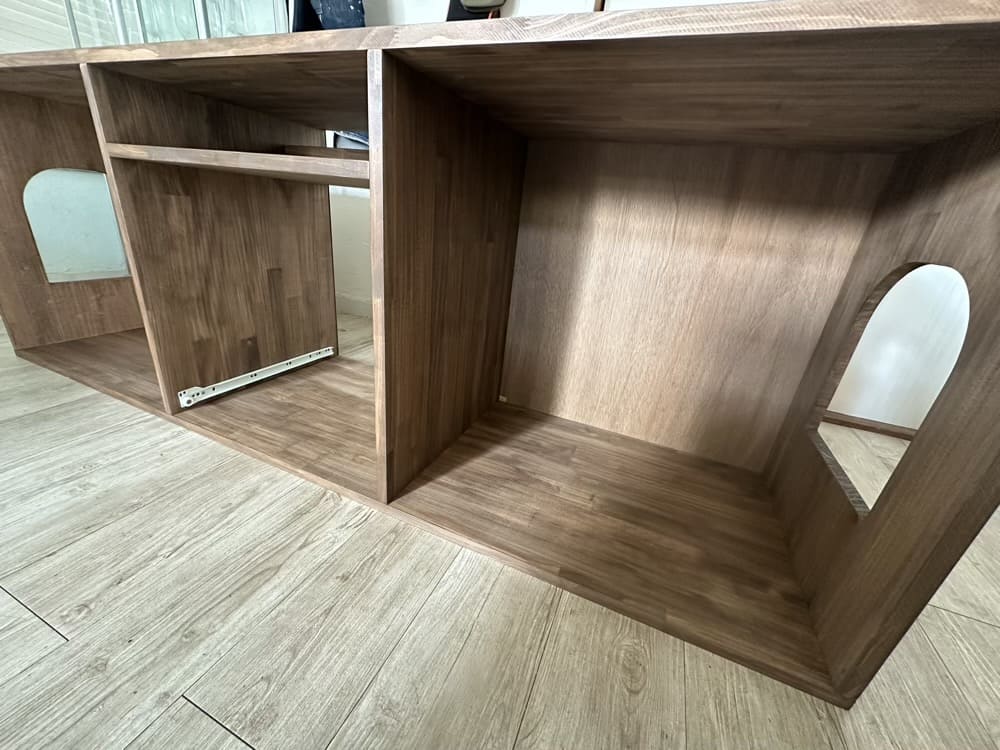 猫トイレ収納×テレビボード制作〜人にも愛猫にも喜ばれる家具へ〜