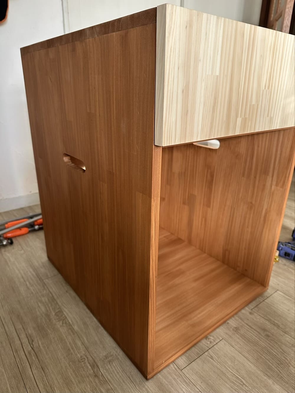 毎日の掃除がもっとラクに。大容量収納付きトイレハウス