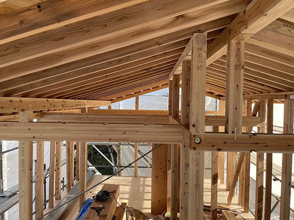 猫と暮らす家づくり vol.6｜屋根工事が進行中