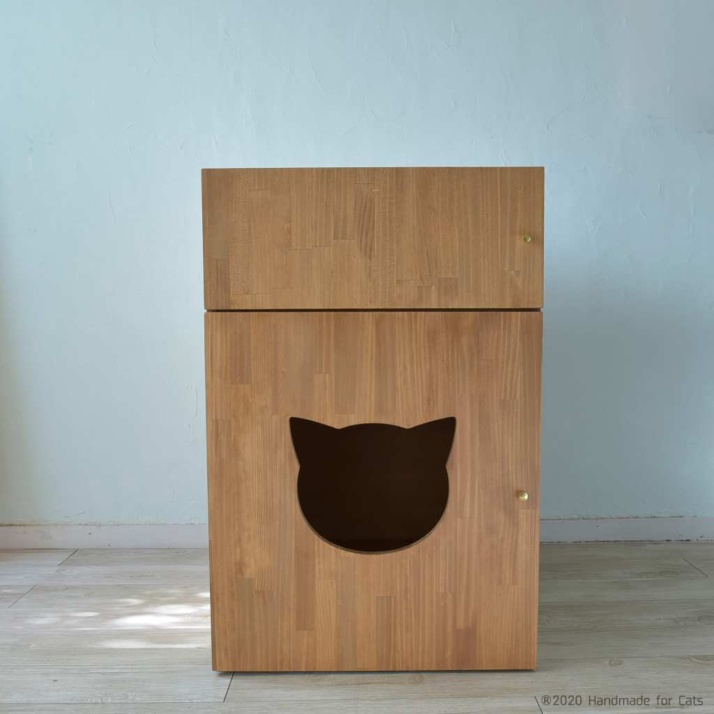 メガトレーサイズの猫のトイレカバーハウス