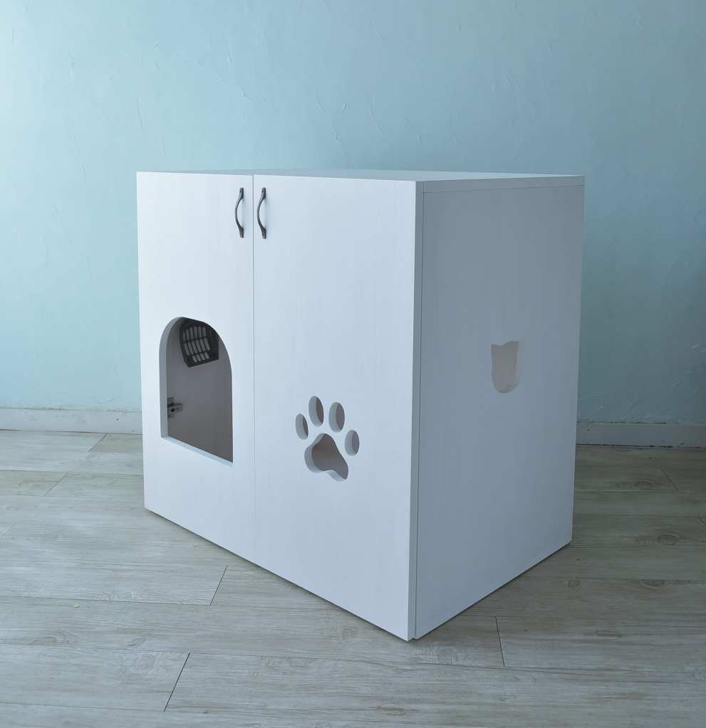 デオトイレ快適ワイド用サイズの猫のトイレカバーハウス