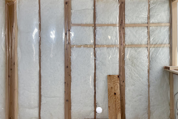 壁の断熱材