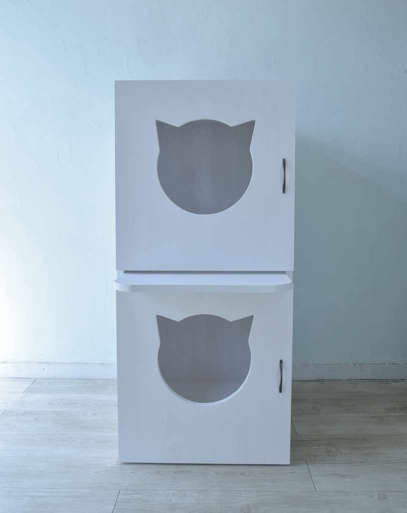 二階建て猫のトイレカバーハウス