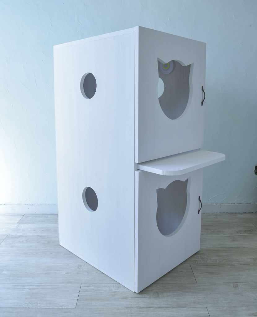 二階建て猫のトイレカバーハウス