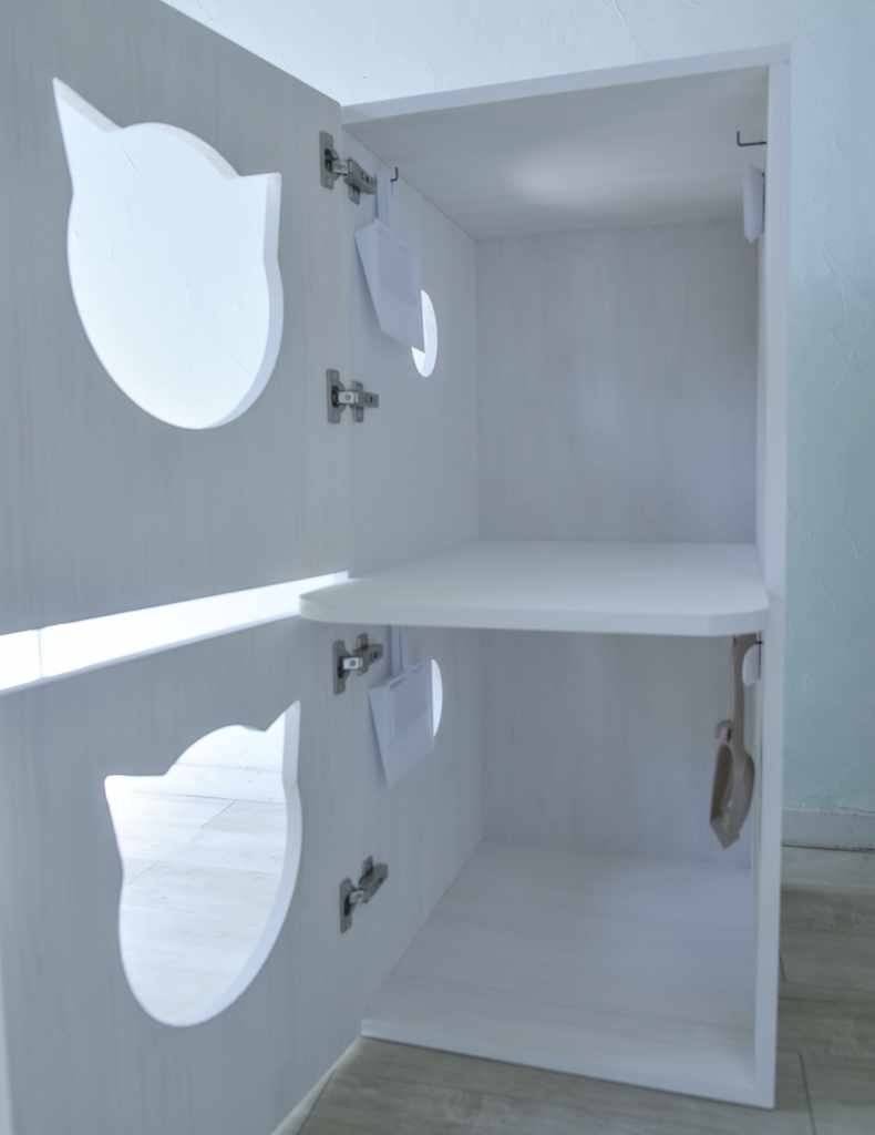 二階建て猫のトイレカバーハウス