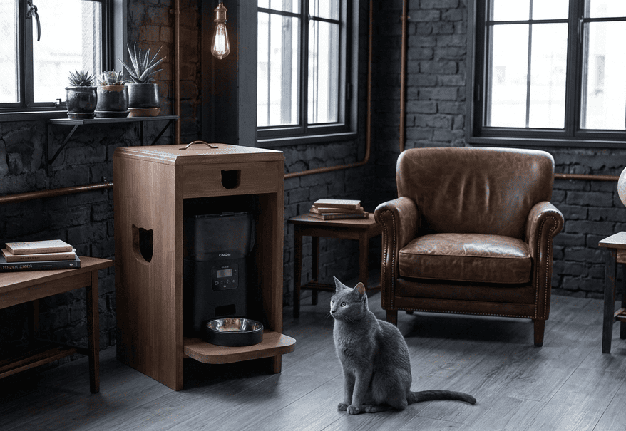 自動給餌器カバー