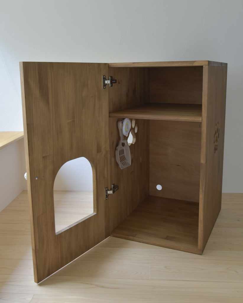 デオトイレ脱臭ファン用猫のトイレカバーハウス