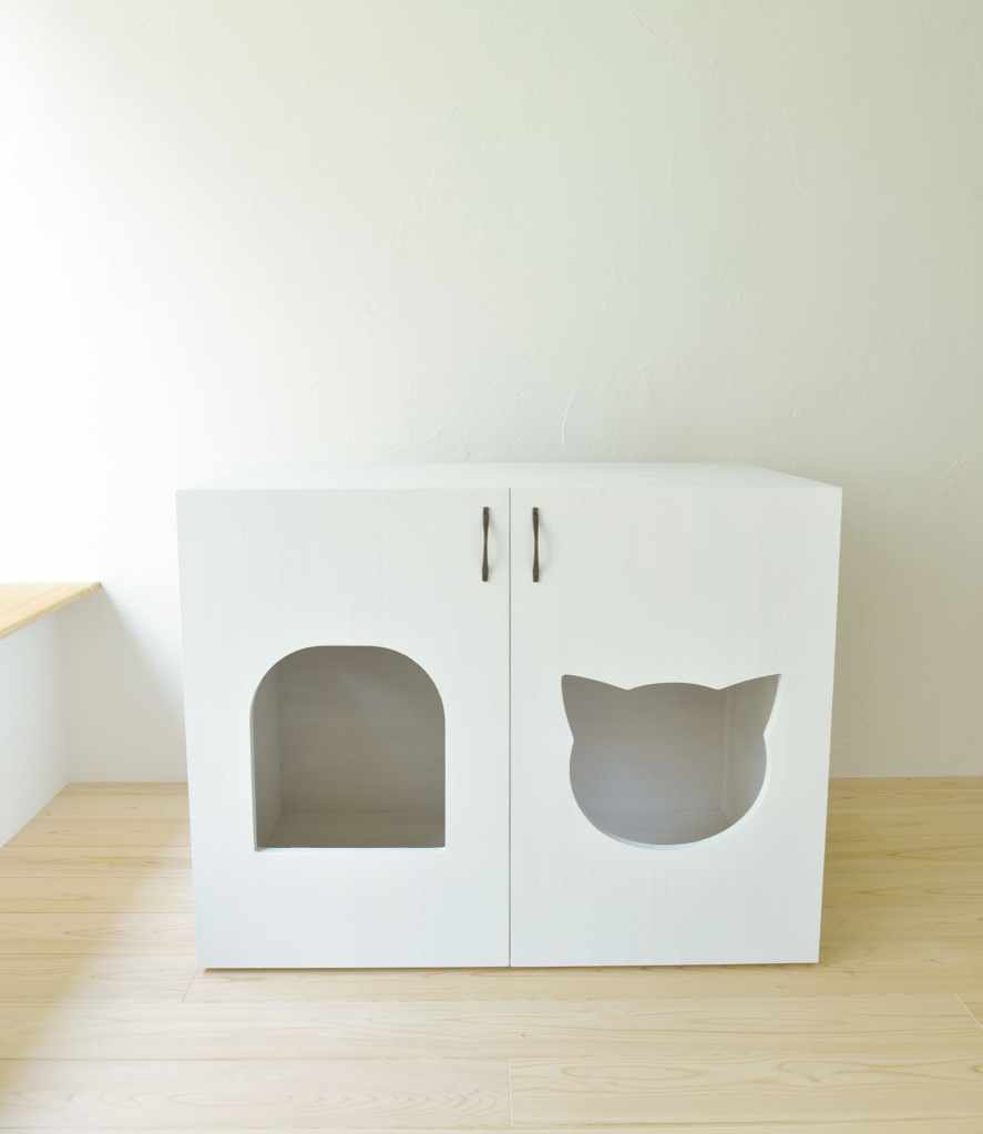 にゃんとも清潔トイレ「のびのびリラックスサイズ」の猫のトイレカバーハウス